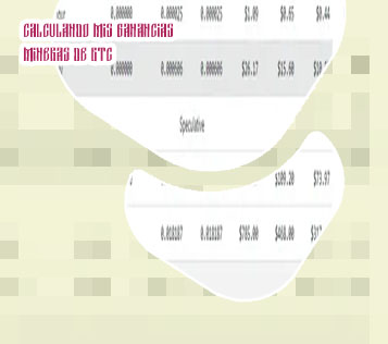 Calculadora minado btc